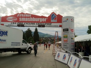 Downtown Steamboat Springs Finish Line