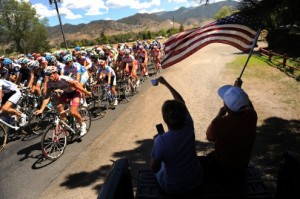 Spectators at USA Pro Cycling Challenge