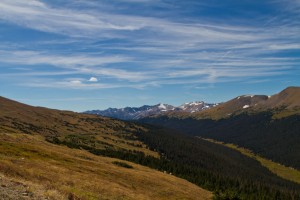 Trail Ridge Road in the Rocky Mountains