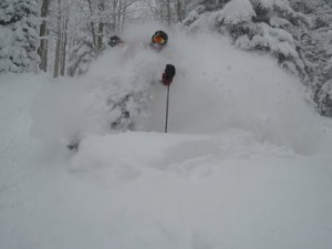 March Powder Day in Steamboat