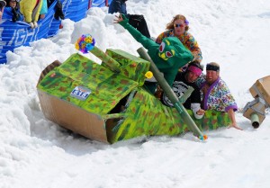 Steamboat Ski Area Cardboard Classic