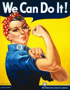 We Can Do It! (Image created by J. Howard Miller)