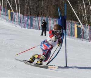 Telemark ski racing