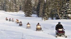 Snowmobile the Yampa Valley