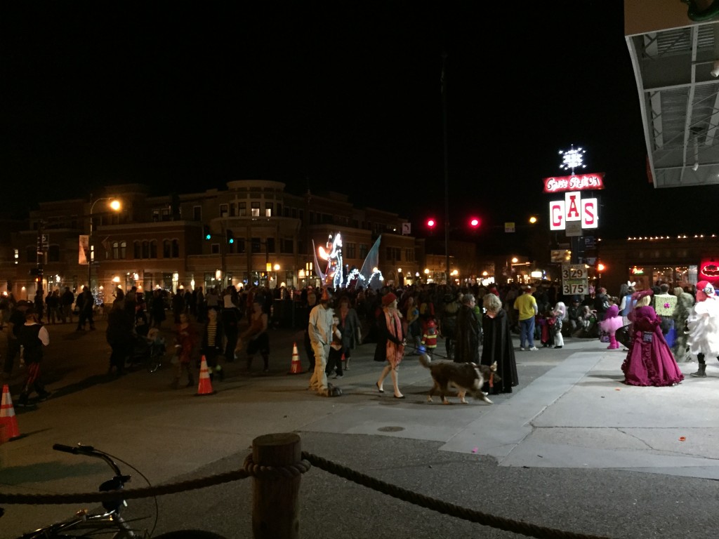 Halloween stroll in steamboat springs, 